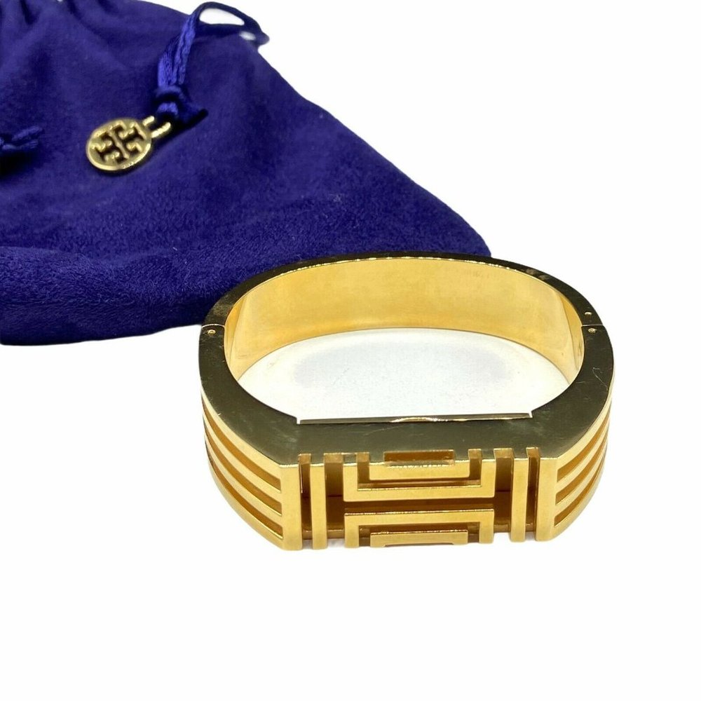 Tory Burch Gold Tone Fitbit Bracelet